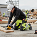 Premium Hi-Vis Yellow Trousers with 4-Way Stretch and Holster Pockets for Ultimate Comfort and Visibility