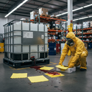 Heavy Duty Medium Weight Absorbent Chemical Pads for Safe Cleanup