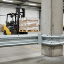 Premium Flexible Fabricated Internal Corner Barrier in Galvanised Steel for Enhanced Safety in Industrial Environments