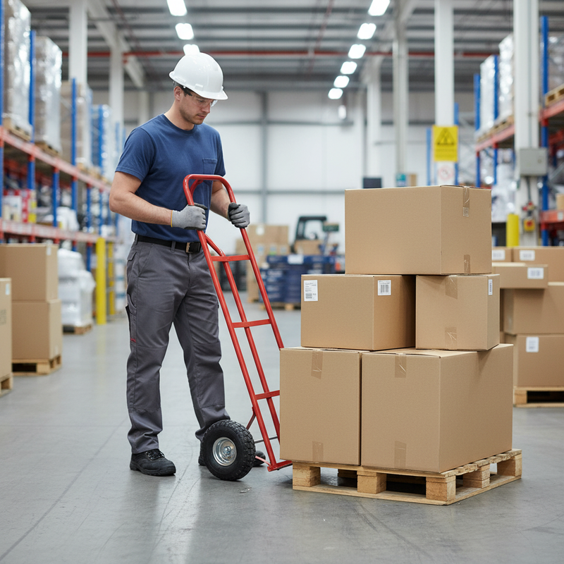 Heavy Duty P Handle Sack Truck for 200kg Loads