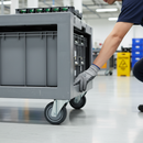 100mm Premium Swivel Plate Castor with Ant-Static Features