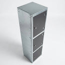 Three-Door Laminate Locker with Galvanised Steel Frame (view 2)