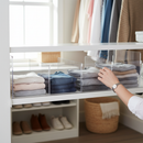 Premium Acrylic Shelf Dividers - Clear Finish, Multiple Widths, Ideal for Organizing Shelves