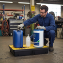 Premium XL Spill Tray with Removable Grid for Containment