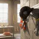 Lightweight Safety Helmet with Slip Ratchet and Ventilation - Ideal for All-Day Wear