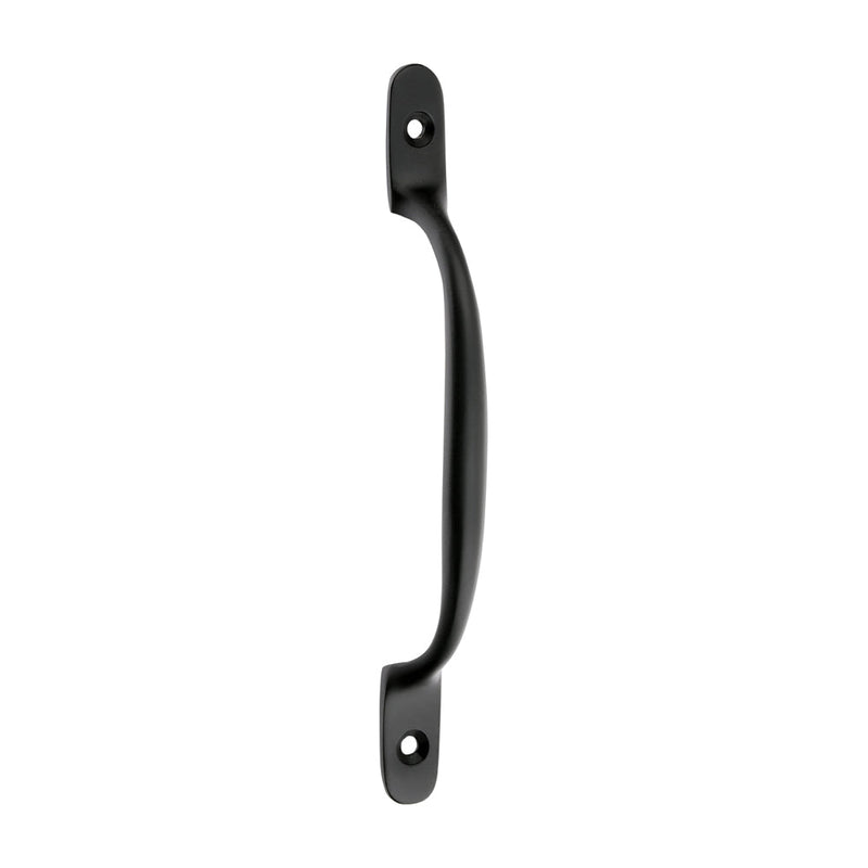 Traditional Pattern Sash Pull Handle - Matt Black - 160mm