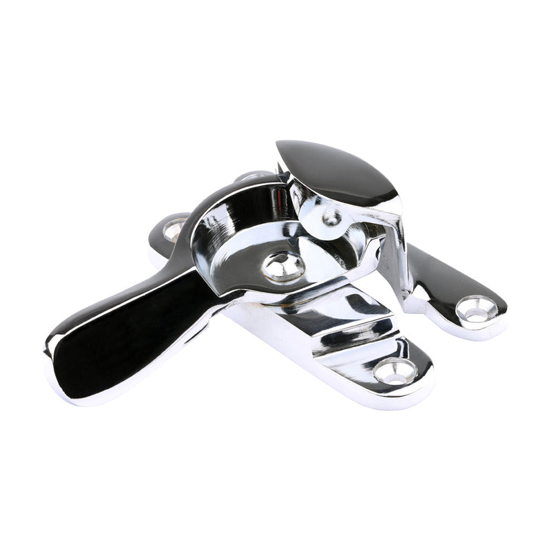 Fitch Pattern Sash Fastener - Polished Chrome - 68 x 14