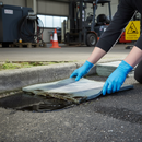 Premium Clay Drain Mats - 65cm x 45cm (Pack of 2) for Effective Spill Management