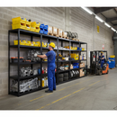 Premium Metal Shelving - 1800mm High - 90/130kg Capacity - Ideal for Storage