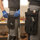 Professional Holster Pockets with Zipper for Multiple Model Compatibility - Durable and Convenient Storage Solution (2-Pack)