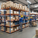 Premium Industrial Shelving - 2440mm High - 200kg Capacity - Chipboard