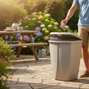 Premium 50 Litre Swing Bin with Durable Plastic Construction and Easy-Access Lid for Efficient Waste Management