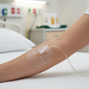 Premium Waterproof Short-Term Peripheral IV Dressing 6 x 7cm - Case of 400 for Enhanced Patient Comfort and Wound Protection