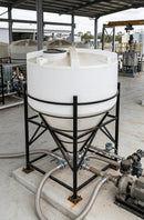 10000 Litre 60° Cone Tank, UV-Stabilised Polyethylene
