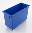 Wheeled Slimline Bottle Bin, 165 Litre, 970 x 380 x 620mm (view 2)