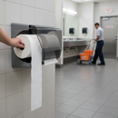 Premium Jumbo 2-Ply Toilet Tissue Rolls - Case of 6 Heavy Duty Rolls for High-Volume Use