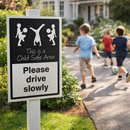 Child Safe Area Sign – 400mm x 600mm – Rigid Plastic – Indoor/Outdoor Use