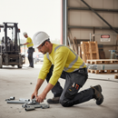 Premium Heavy Duty Loose Fit Work Trousers with Holster Pockets and Four-Way Stretch for Enhanced Mobility