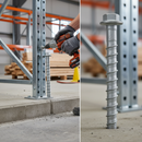 Premium 14 x 130mm Self-Tapping ScrewBolt for Easy Installation in Concrete - High-Quality Professional Grade for Industrial and Commercial Applica...
