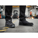 Premium Lightweight Safety Trainer with Aluminium Toe Cap, SRC Tested Grip, and Breathable Microfibre Upper for Comfort and Durability