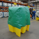 Premium Flexible Cover for IBC Spill Pallet - Rain Protection