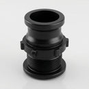 Polypropylene Cam Lever Adaptor – 1/2in Male x 3/4in Thread (view 2)