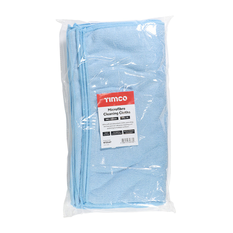 Microfibre Cleaning Cloths - 380 x 380mm