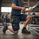 Premium Slim Fit Work Shorts with Holster Pockets and Stretch Fabric for Enhanced Comfort and Mobility