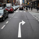 Professional Thermoplastic Traffic Lane Right Arrow Marking - Various Sizes for Effective Directional Control