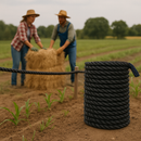 8mm Black Polypropylene 3-Strand Rope – Heavy-Duty, Weatherproof & UV-Resistant | 50m Coil