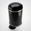 40 Litre Steel Dome-Top Post-Mounted Litter Bin (view 2)