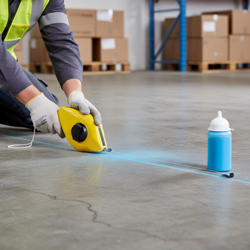 Premium Chalk Line Kit for Straight Line Guiding with 30g Chalk for Pr