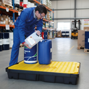 Premium XXL Spill Tray with Removable Grid for Safe Containment