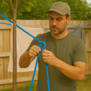 6mm Blue Polypropylene 3-Strand Rope 75m Coil – Strong 3-Strand Twisted