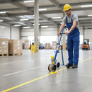 Professional Heavy Duty Paint Line Marking Set - Fast-Drying 750ml for Concrete, Asphalt, and More with Applicator for Precision Marking