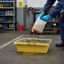 Premium Recycled PE Spill Tray with Removable Grate - 40L