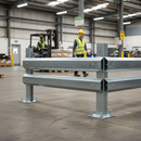 Professional Heavy Duty Bolt Down Post 1100mm for Double Run Armco Barrier with Corrosion Protection