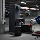 Premium Battery Charger for Automatic Boom Barrier - High-Performance Charging Solution for Heavy Use and Shaded Areas