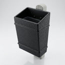 Glass Fibre Composite Post-Mount Litter Bin, 35 Litre, Open Top (view 2)