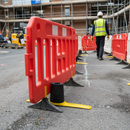 Premium Extra Foot for Barrier - High Density Polyethylene Construction with Recycled PVC Core for Stability and Rigidity