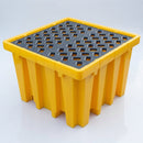 Single IBC Spill Pallet with 4-Way Forklift Access, 1300L Capacity (view 2)