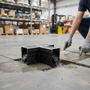 Premium PVC Threshold Drain T Connector with Stainless Steel Grating for Enhanced Drainage Solutions