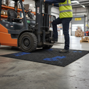 Premium Heavy Duty Forklift Mat 1800mm x 900mm for Warehouse Safety and Dirt Control