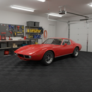 Heavy Duty Garage Floor Tiles with Checker Plate Surface