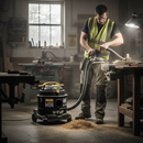 Premium M-Class Dust Extractor Vacuum Cleaner 110V with Universal Tool Adaptor and Washable Filters for Safe Dust Extraction