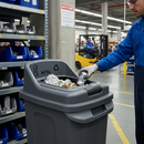 Premium 70 Litre Open Top Recycling Bin for Metal and Cans - Efficient Waste Management Solution