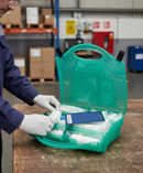 Premium Small First Aid Kit BS8599-1 Compliant for Low and Medium Risk Areas with Essential Medical Supplies