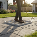 Premium Double Sealed Aluminium Manhole Cover with Recessed Design - 48mm Tray Depth for Aesthetic Integration