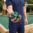 Recycled Rubber Play Area Chippings – Safety Surfacing for Playgrounds & Gardens