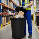 Premium 94 Litre Plastic Dustbin with Lid - Durable and Versatile Waste Management Solution